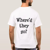 Ren met Kenyans T-shirt (Achterkant)