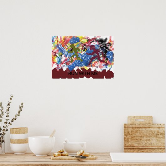 Ren met mij poster (Keuken)