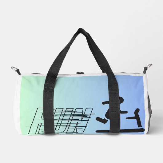 "Ren" Motiverend – Stijlvolle Duffle Plunjezak (Voorkant)