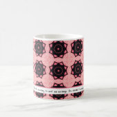 Ren niet op FUMES | ROOS patroon Koffiemok (Center)