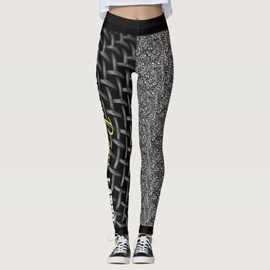Ren nu, bier later leggings (Voorkant)