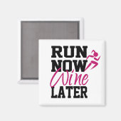 Ren nu wijn later magneet (Voorkant / Achterkant)