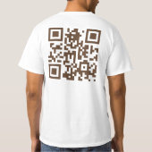 Ren op de Dag van de Mensenrechten T-shirt (Achterkant)