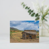 Ren op de Shack Salt River Canyon Briefkaart (Staand voorkant)