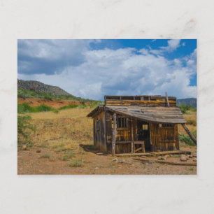 Ren op de Shack Salt River Canyon Briefkaart