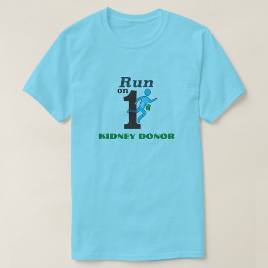 Ren op één nier Donor T-Shirt (Design voorkant)