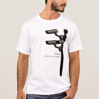 Ren op je camera t-shirt