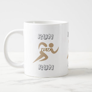 Ren Pa Ren, Grappig Hardlopende Vader Cadeau voor Grote Koffiekop