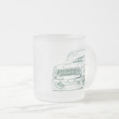 Ren R4 Matglas Koffiemok (Voorkant rechts)