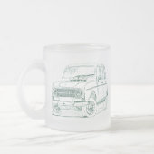 Ren R4 Matglas Koffiemok (Links)