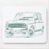 Ren R4 Muismat (Voorkant)