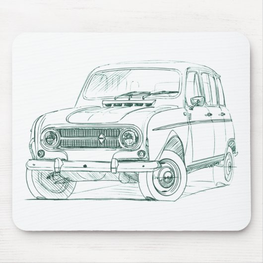 Ren R4 Muismat (Voorkant)