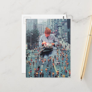 Ren Ren De Tandarts Komt Een Surrealistische Colla Briefkaart