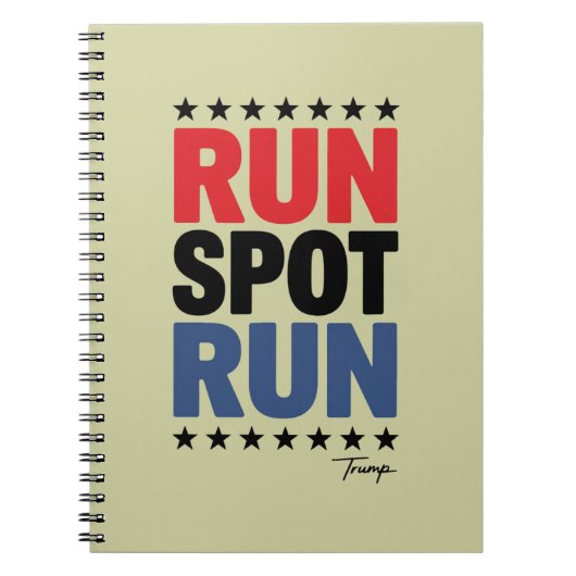Ren Spot Ren Trump 2024 Notitieboek (Voorkant)