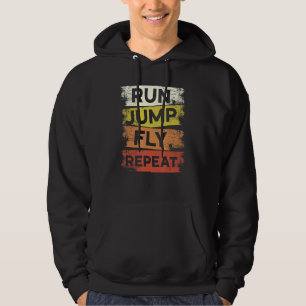 Ren Spring Vlieg Herhaal Parkour Vrije Ren Freesty Hoodie
