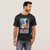 Ren Stimpy Snapc Parodie T-shirt (Voorkant volledig)