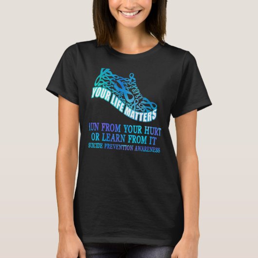 Ren van je hand of leer er van uit... t-shirt (Voorkant)