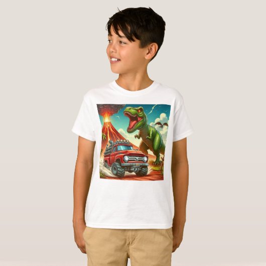 Ren vanaf de T-Rex T-shirt (Voorkant volledig)