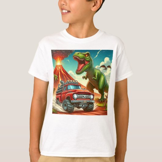 Ren vanaf de T-Rex T-shirt (Voorkant)