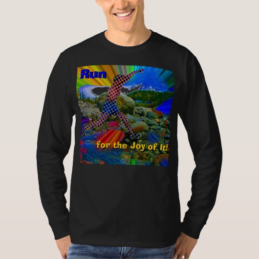 Ren voor de vreugde. t-shirt (Voorkant)