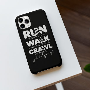 Ren... Walk... kruipen... Geef het gewoon niet op! Case-Mate iPhone Case