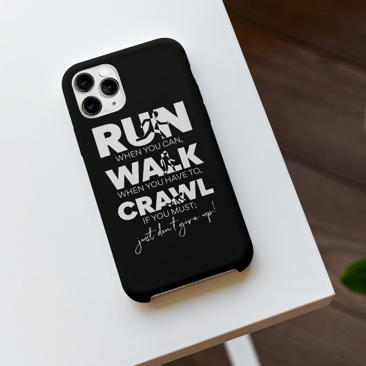 Ren... Walk... kruipen... Geef het gewoon niet op! Case-Mate iPhone Case