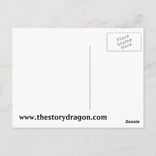 Ren weg! Briefkaart (Achterkant)