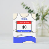 Ren Wit Top Briefkaart (Staand voorkant)