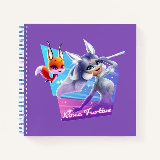 Rena Furtive Graphic Notitieboek (Voorkant)