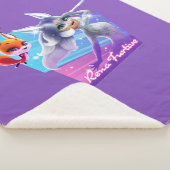 Rena Furtive Graphic Sherpa Deken (3/4)