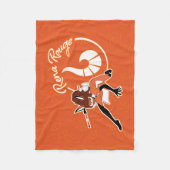 Rena Rouge Badge Fleece Deken (Voorkant)