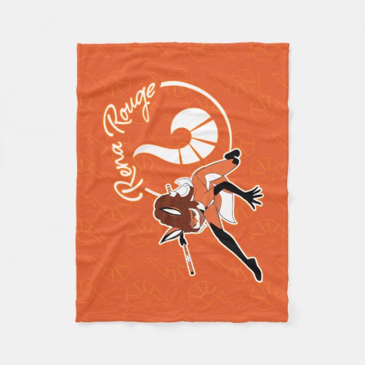 Rena Rouge Badge Fleece Deken (Voorkant)