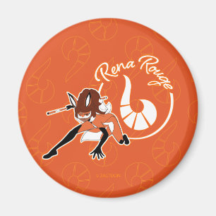 Rena Rouge Badge Magneet