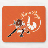 Rena Rouge Badge Muismat (Voorkant)