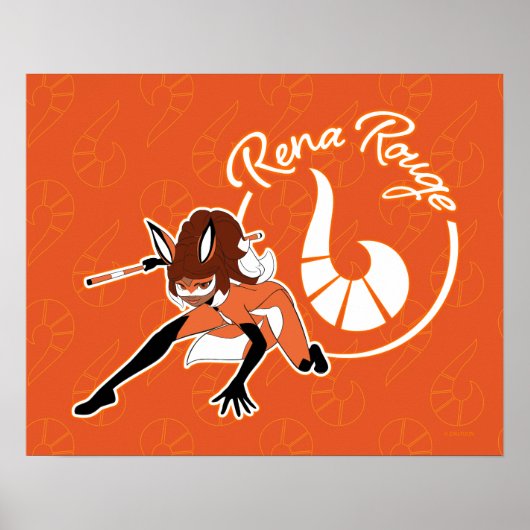 Rena Rouge Badge Poster (Voorkant)