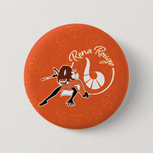 Rena Rouge Badge Ronde Button 5,7 Cm