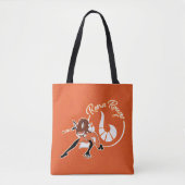 Rena Rouge Badge Tote Bag (Voorkant)