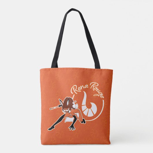 Rena Rouge Badge Tote Bag (Achterkant)