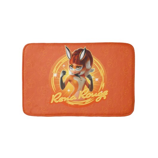 Rena Rouge Circle Badge Badmat (Voorkant)