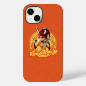 Rena Rouge Circle Badge Case-Mate iPhone Case (Achterkant)