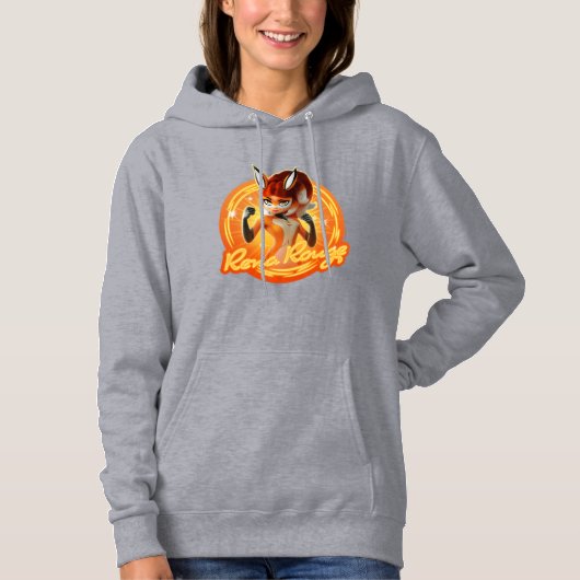Rena Rouge Circle Badge Hoodie (Voorkant)
