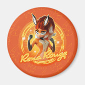 Rena Rouge Circle Badge Magneet (Voorkant)