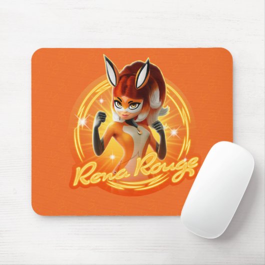 Rena Rouge Circle Badge Muismat (Met muis)