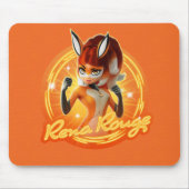 Rena Rouge Circle Badge Muismat (Voorkant)