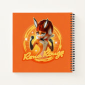 Rena Rouge Circle Badge Notitieboek (Achterkant)