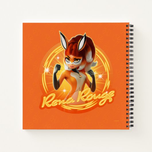 Rena Rouge Circle Badge Notitieboek (Achterkant)