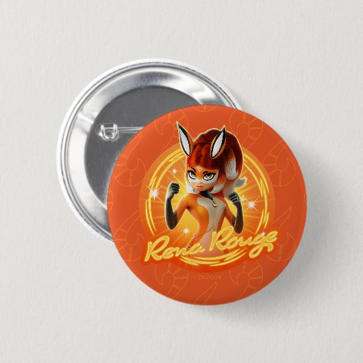 Rena Rouge Circle Badge Ronde Button 5,7 Cm (Voorkant /achterkant)