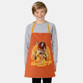 Rena Rouge Circle Badge Schort (Gedragen)