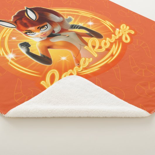 Rena Rouge Circle Badge Sherpa Deken (3/4)