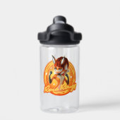 Rena Rouge Circle Badge Waterfles (Achterkant)